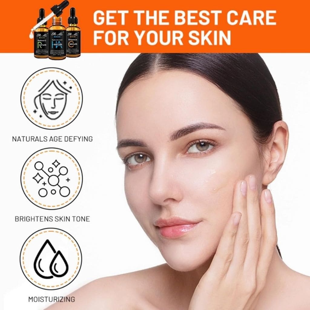 Set Serum Faciales x3 Vitamina C-AH-R - ESDealmania