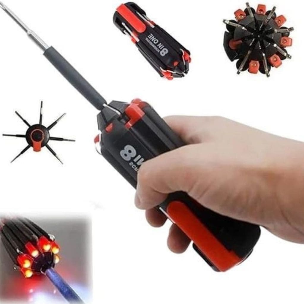 Destornillador multi portátil 8 en 1 - ESDealmania