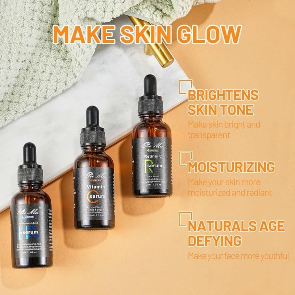 Set Serum Faciales x3 Vitamina C-AH-R - ESDealmania