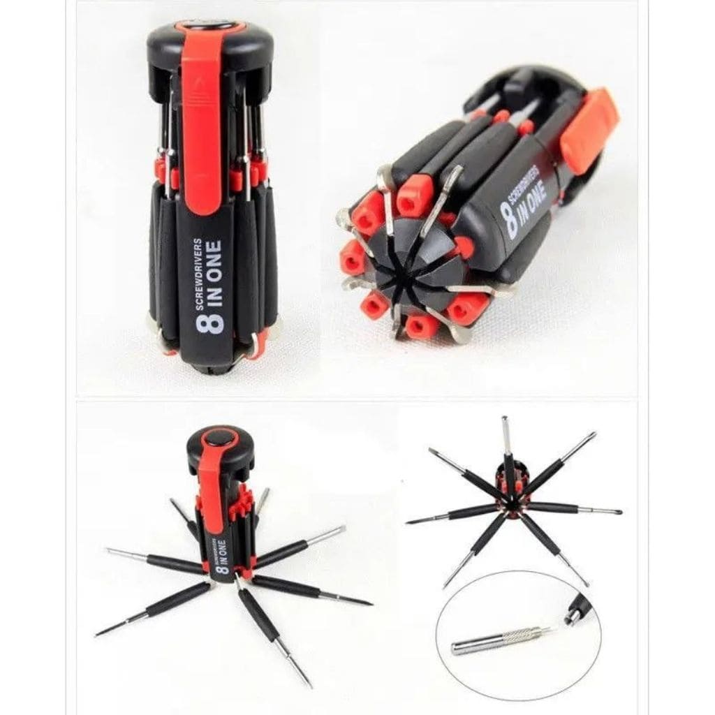 Destornillador multi portátil 8 en 1 - ESDealmania