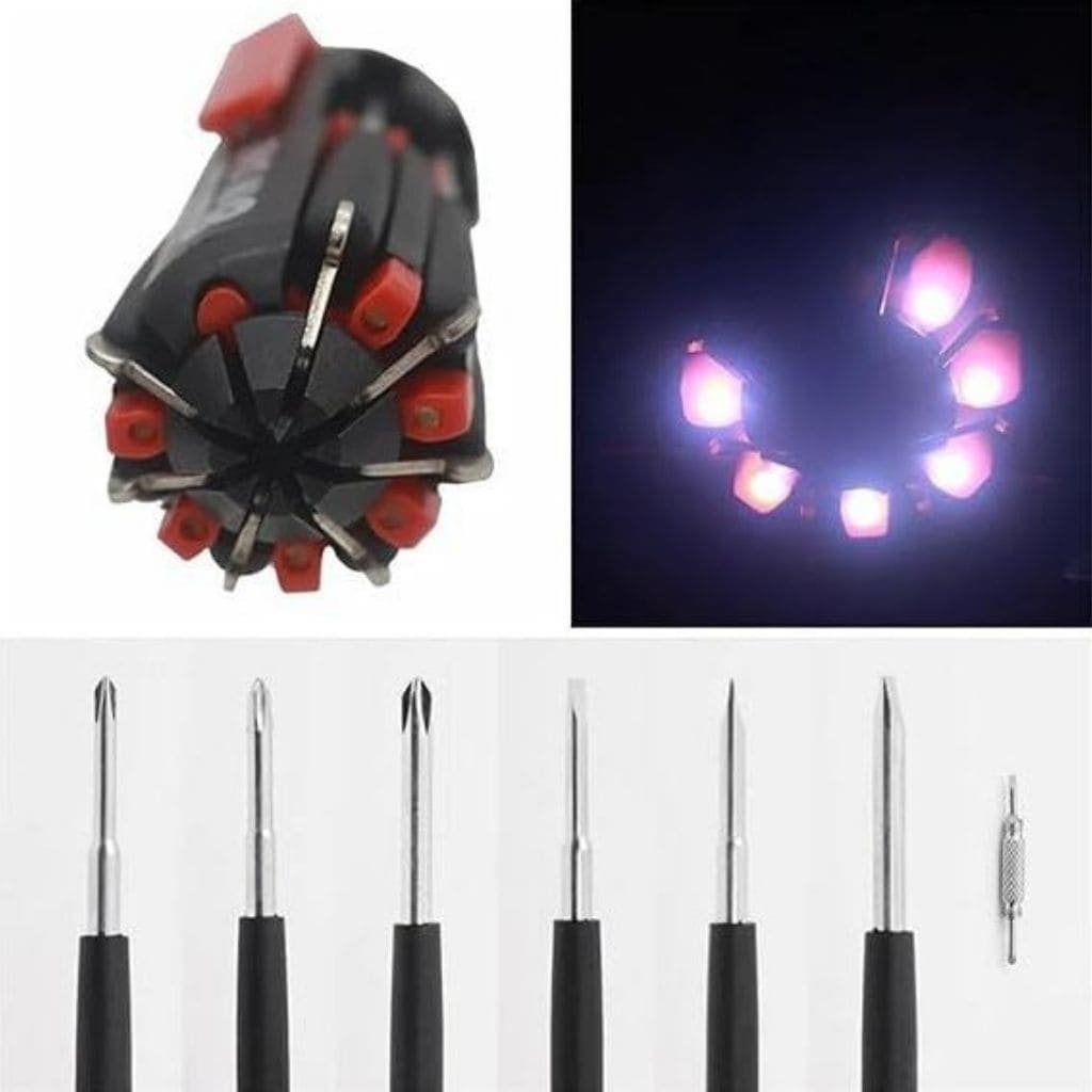 Destornillador multi portátil 8 en 1 - ESDealmania