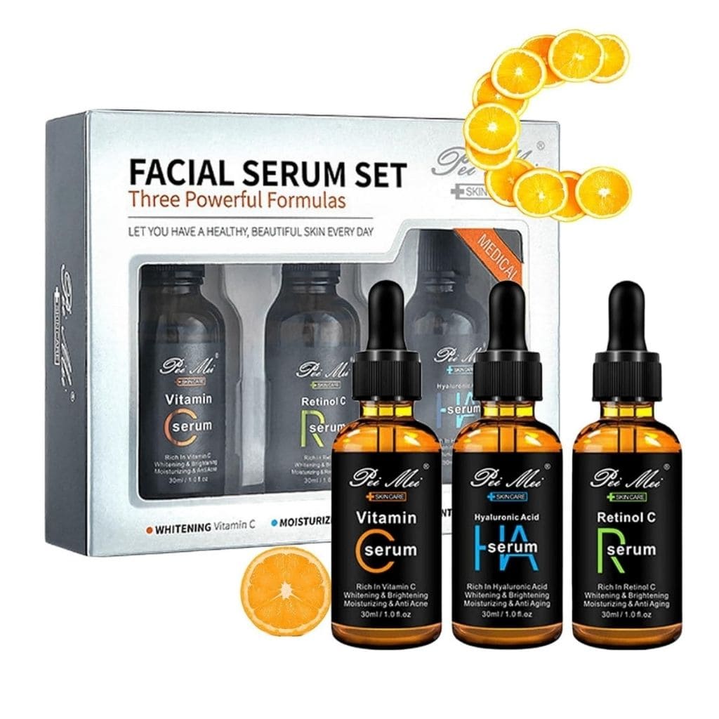 Set Serum Faciales x3 Vitamina C-AH-R - ESDealmania