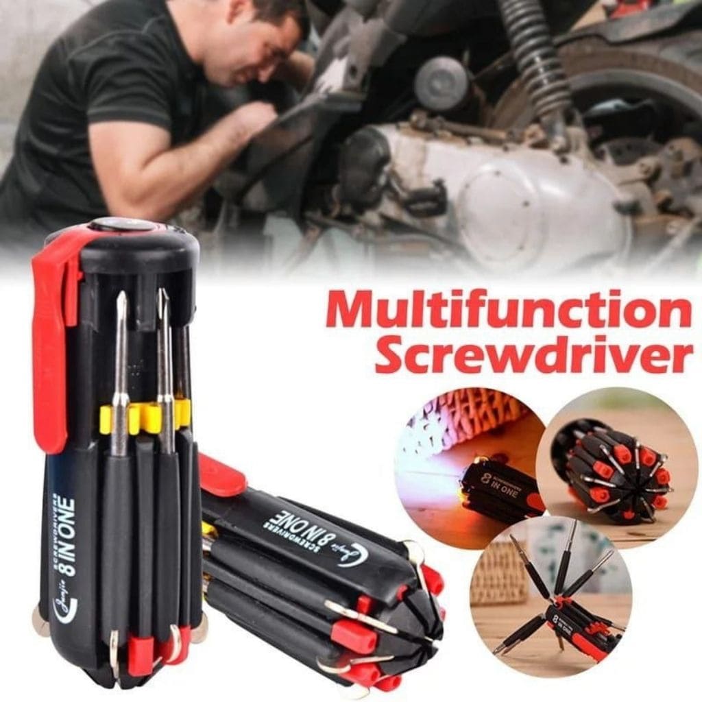 Destornillador multi portátil 8 en 1 - ESDealmania