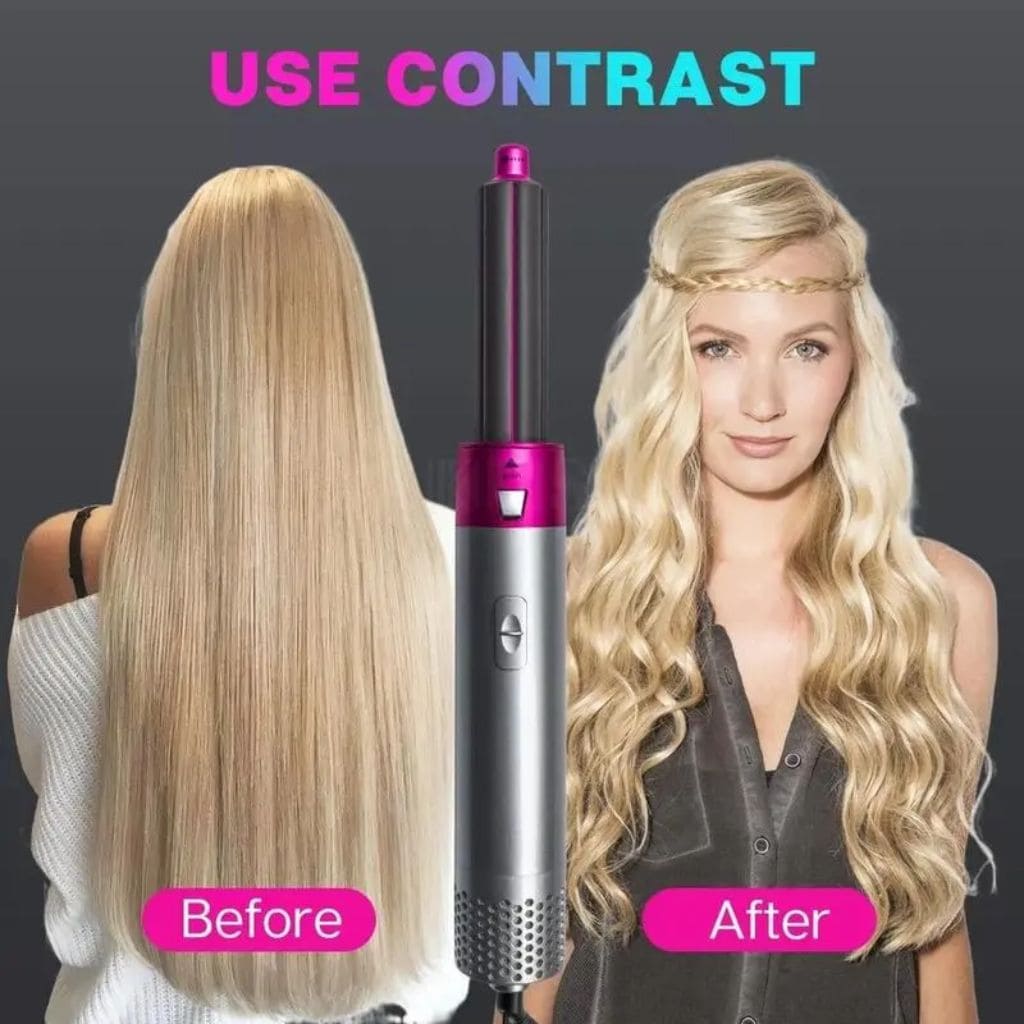Secador de Cabello 5 en 1 – Versatilidad y Estilo en un Solo Equipo - ESDealmania