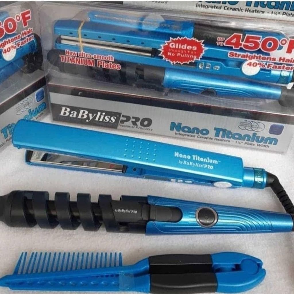 Combo plancha, rizador y peine d cabello - ESDealmania  