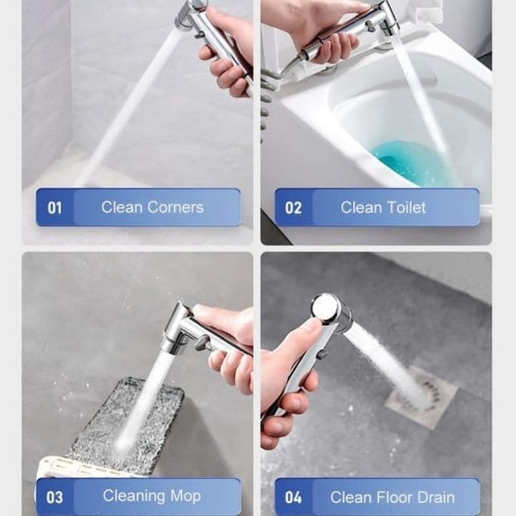 Juego de pistola rociadora para Inodoro - ESDealmania