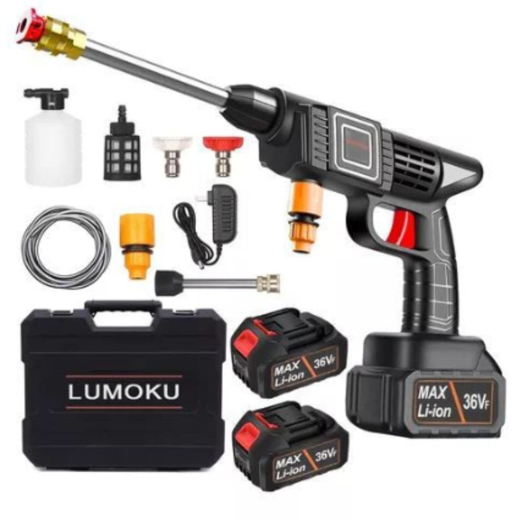 Hidrolavadora 2 baterías Portátil De Alta Presión - ESDealmania