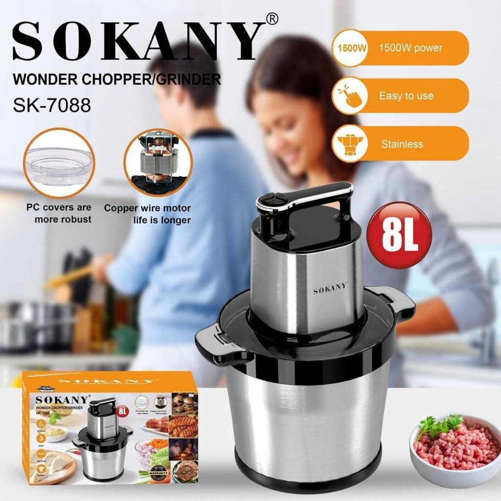 Sokany – Procesador de Alimentos Multifuncional - ESDealmania