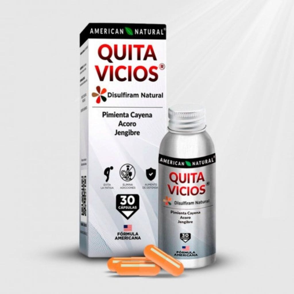 Fórmula Natural con Pimienta Cayena, Acor y Jengibre - Quita Vicios - ESDealmania  