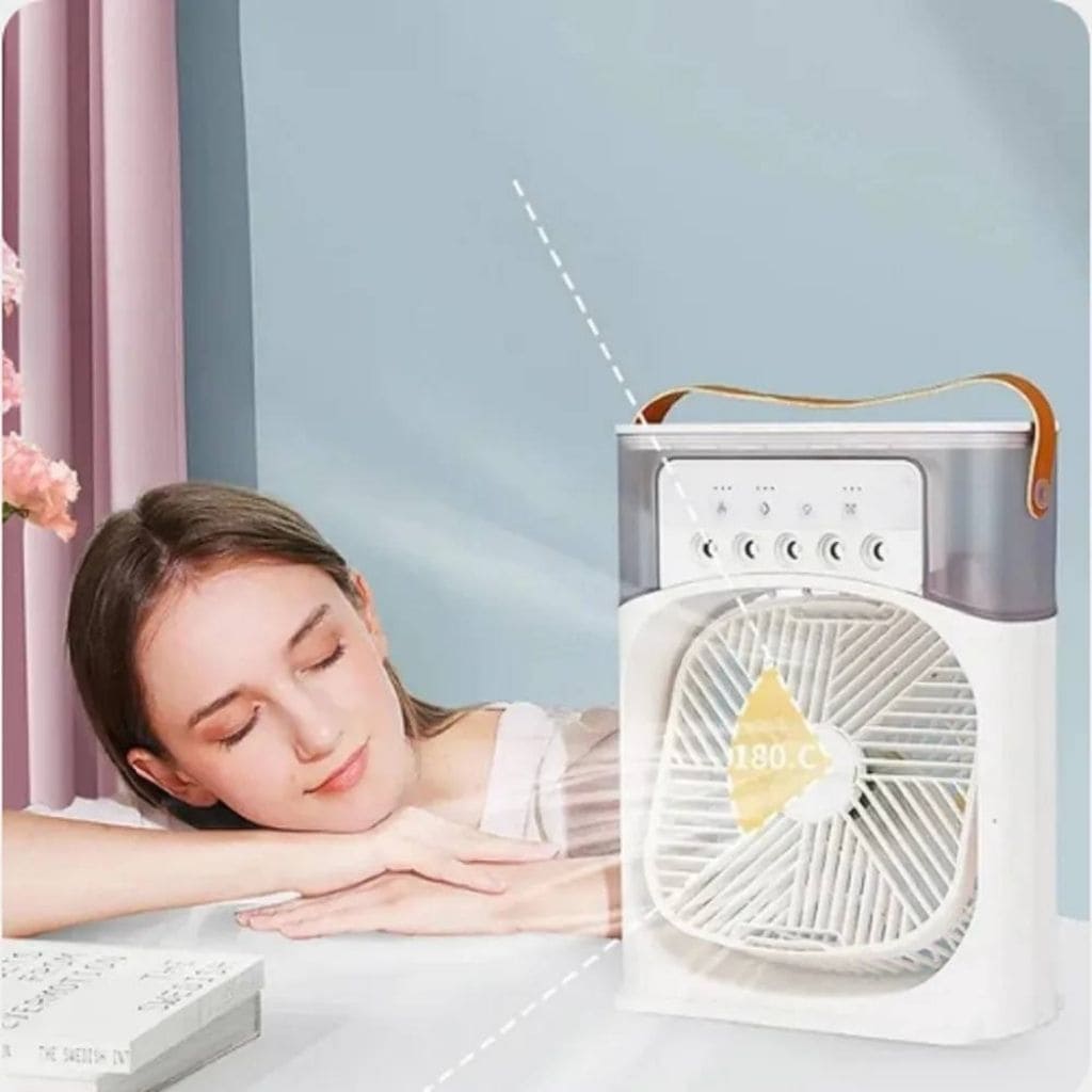 Mini ventilador humidificador enfriador - ESDealmania