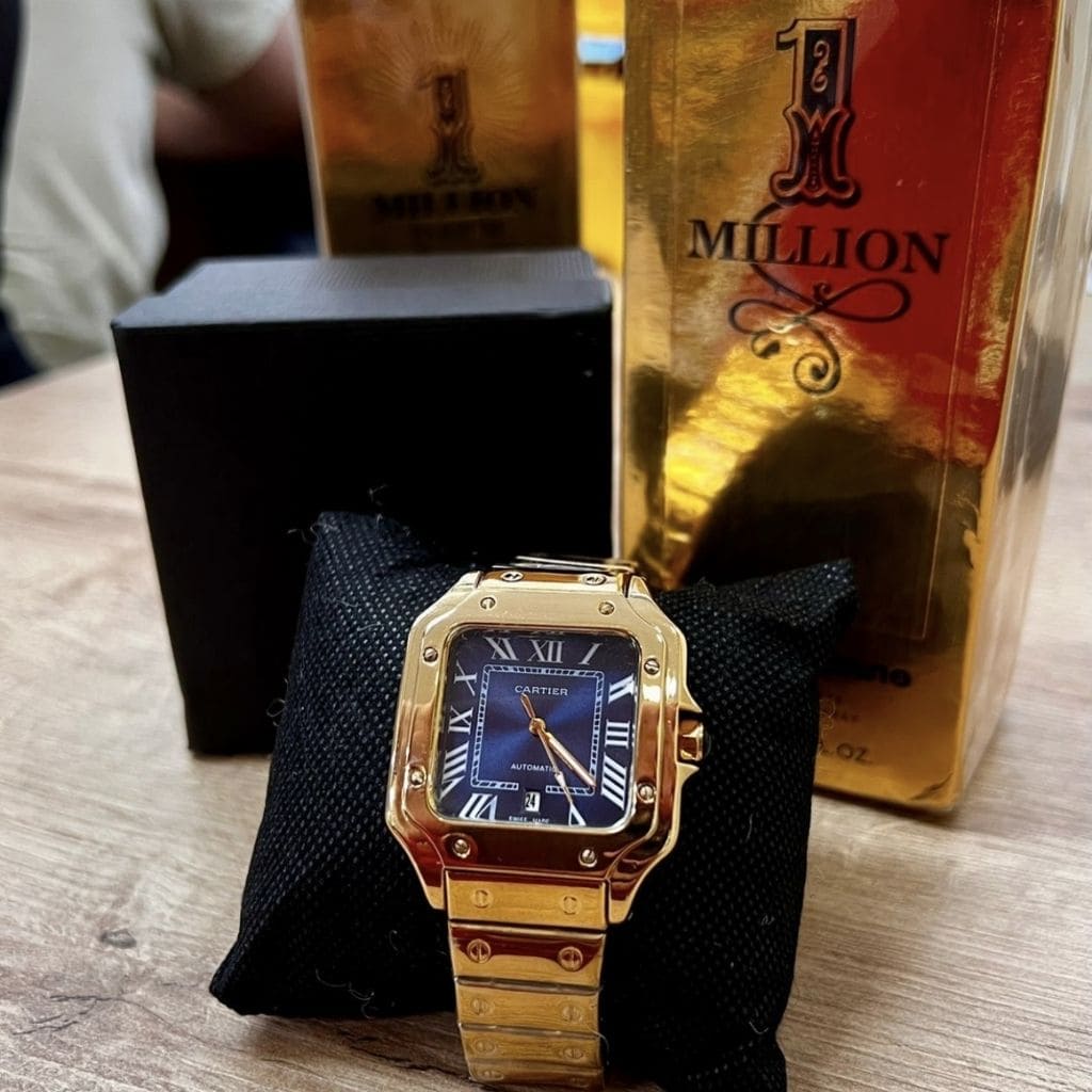Combo de Lujo: Reloj Cartier Estilo + Pe - ESDealmania