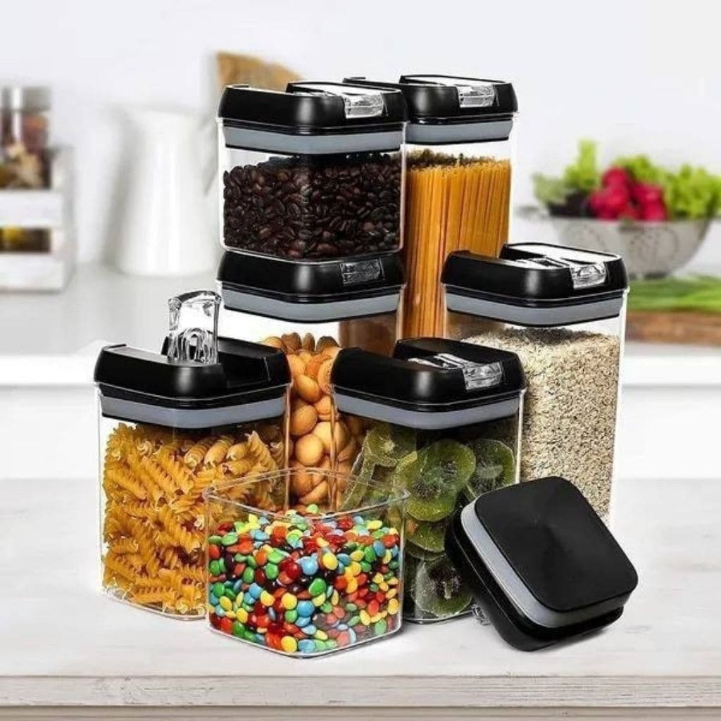 SET DE RECIPIENTES   DE 7 PIEZAS - ESDealmania