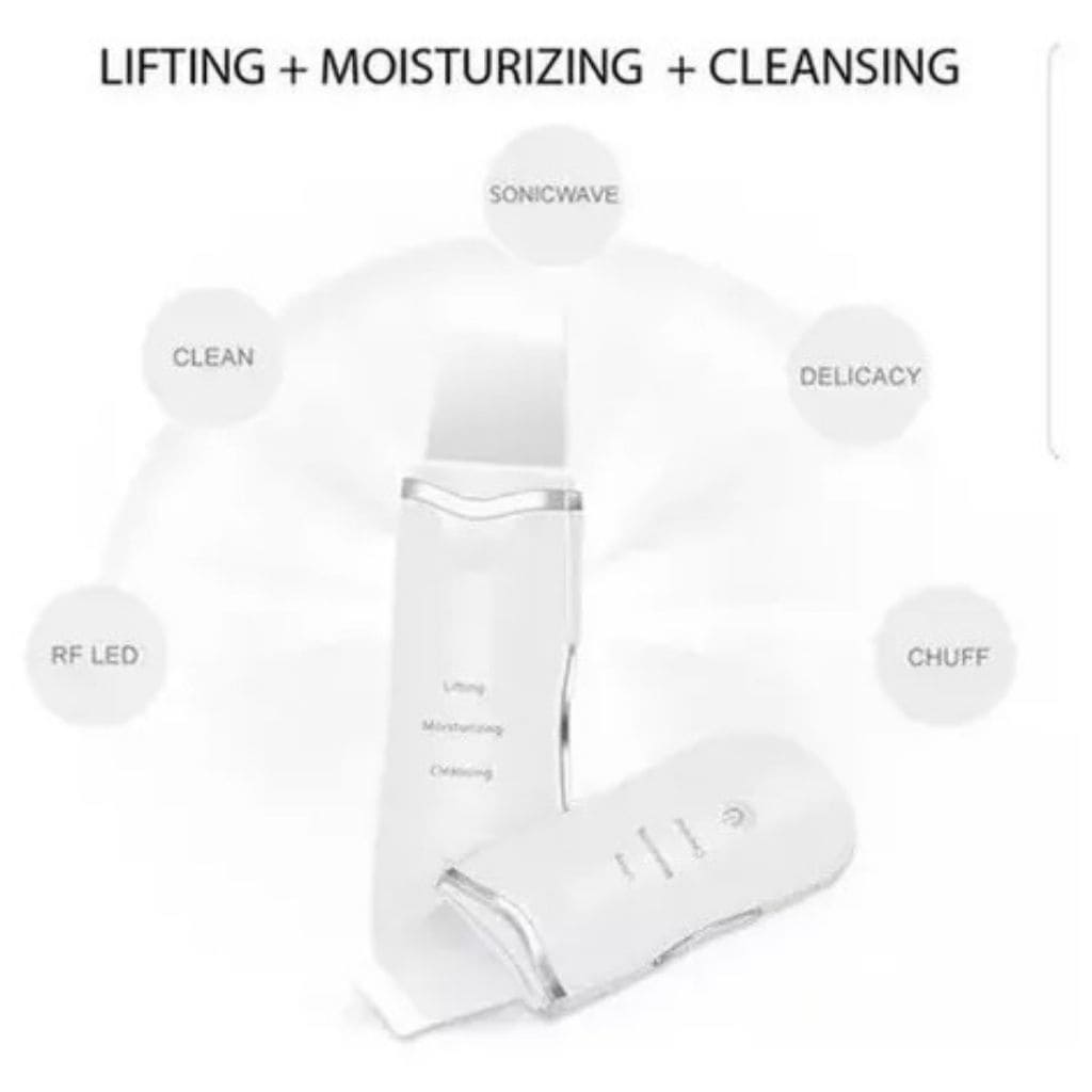 Paleta masajeador ultrasonico facial - ESDealmania