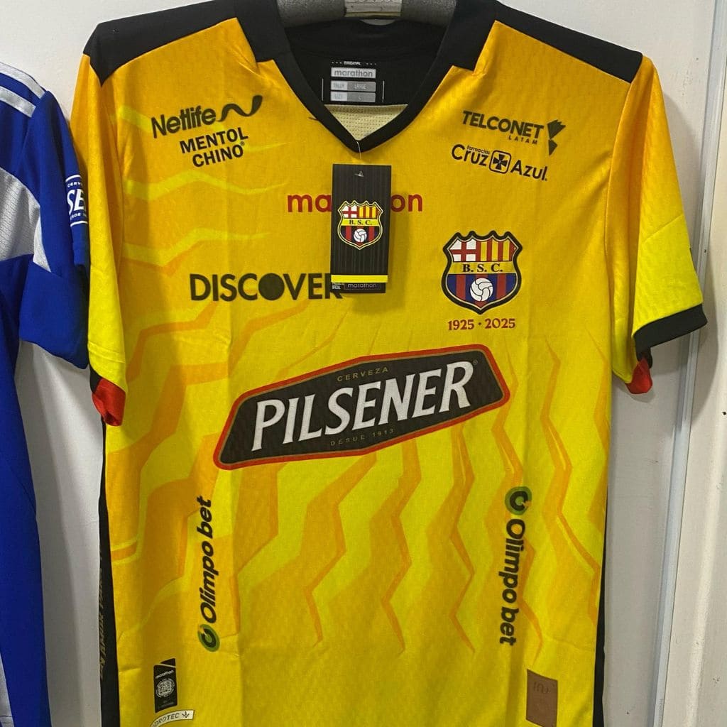 Camiseta Barcelona SC 2025 – Orgullo Amarillo