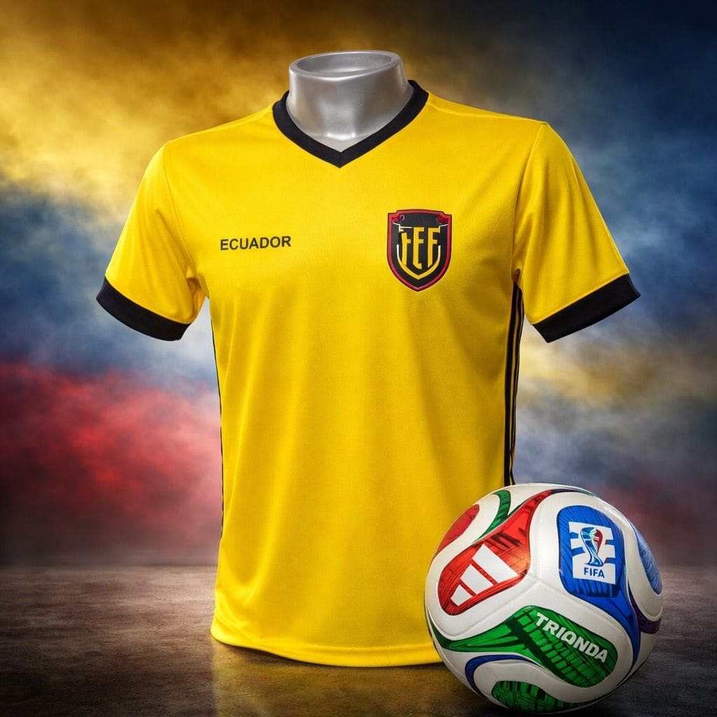 Camiseta Selección Ecuatoriana Mundial 2026