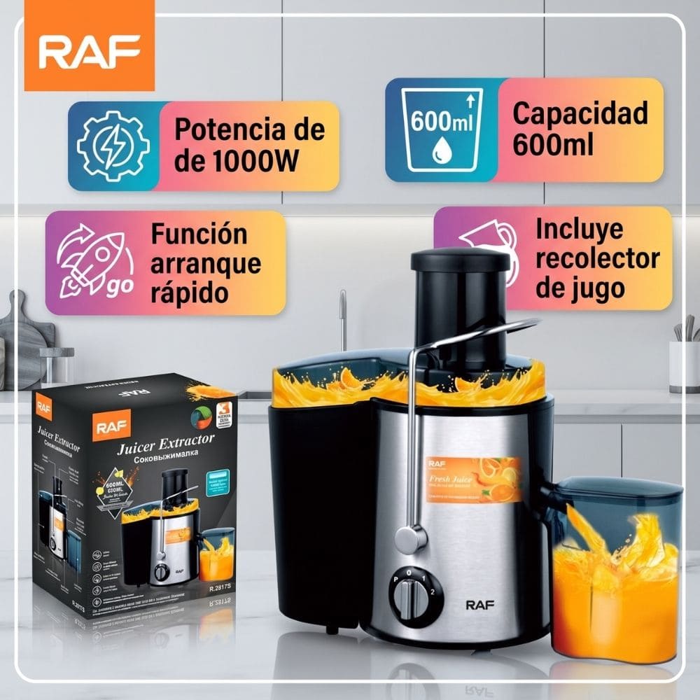Extractor de jugo RAF 600ML